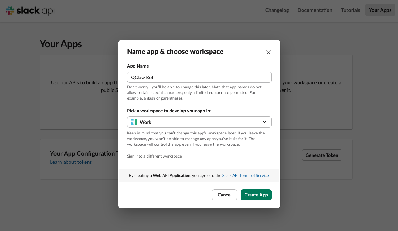 Slack API Portal