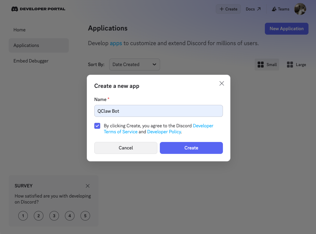 Discord Developer Portal