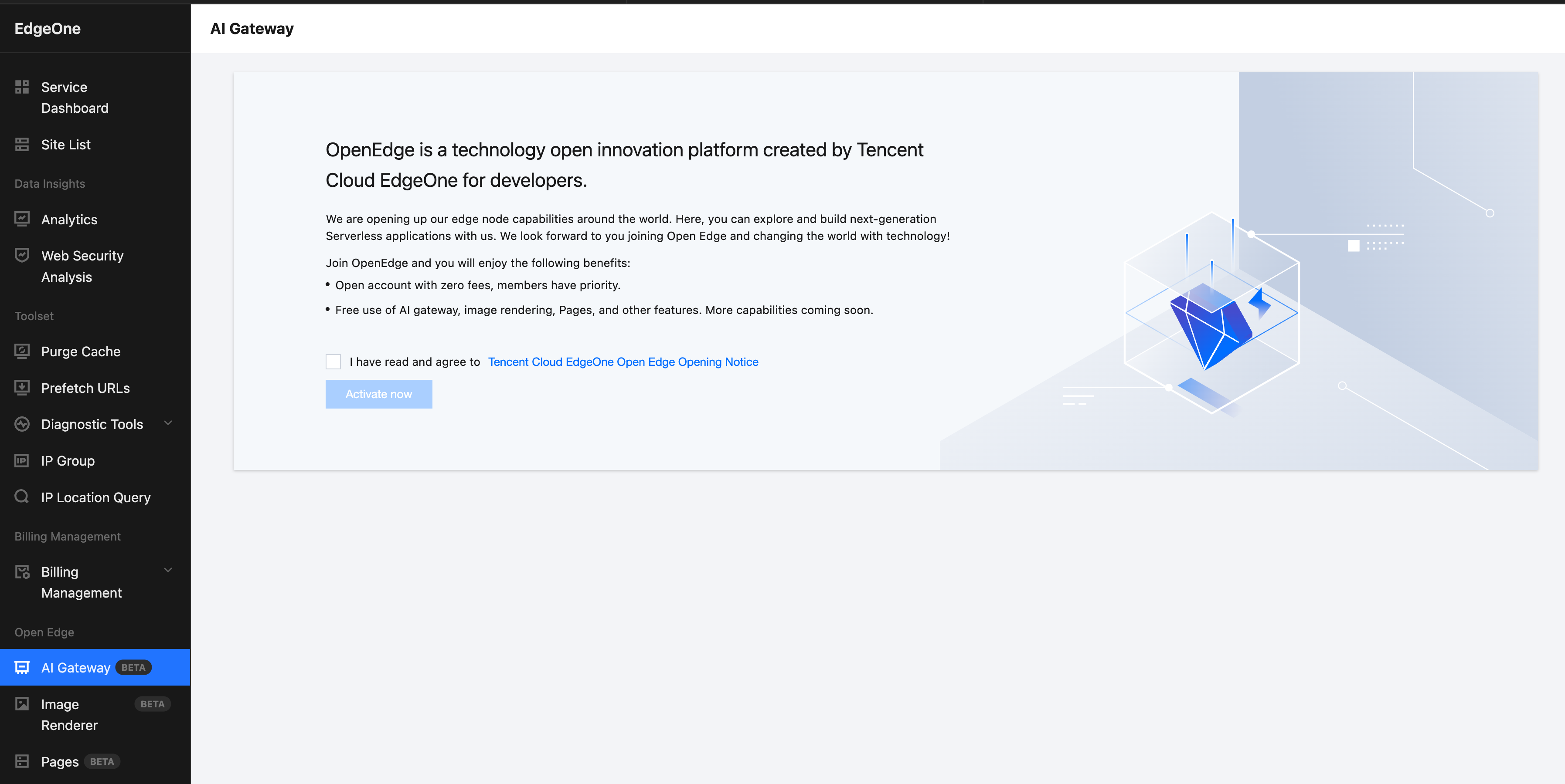 Quick Start - Tencent EdgeOne